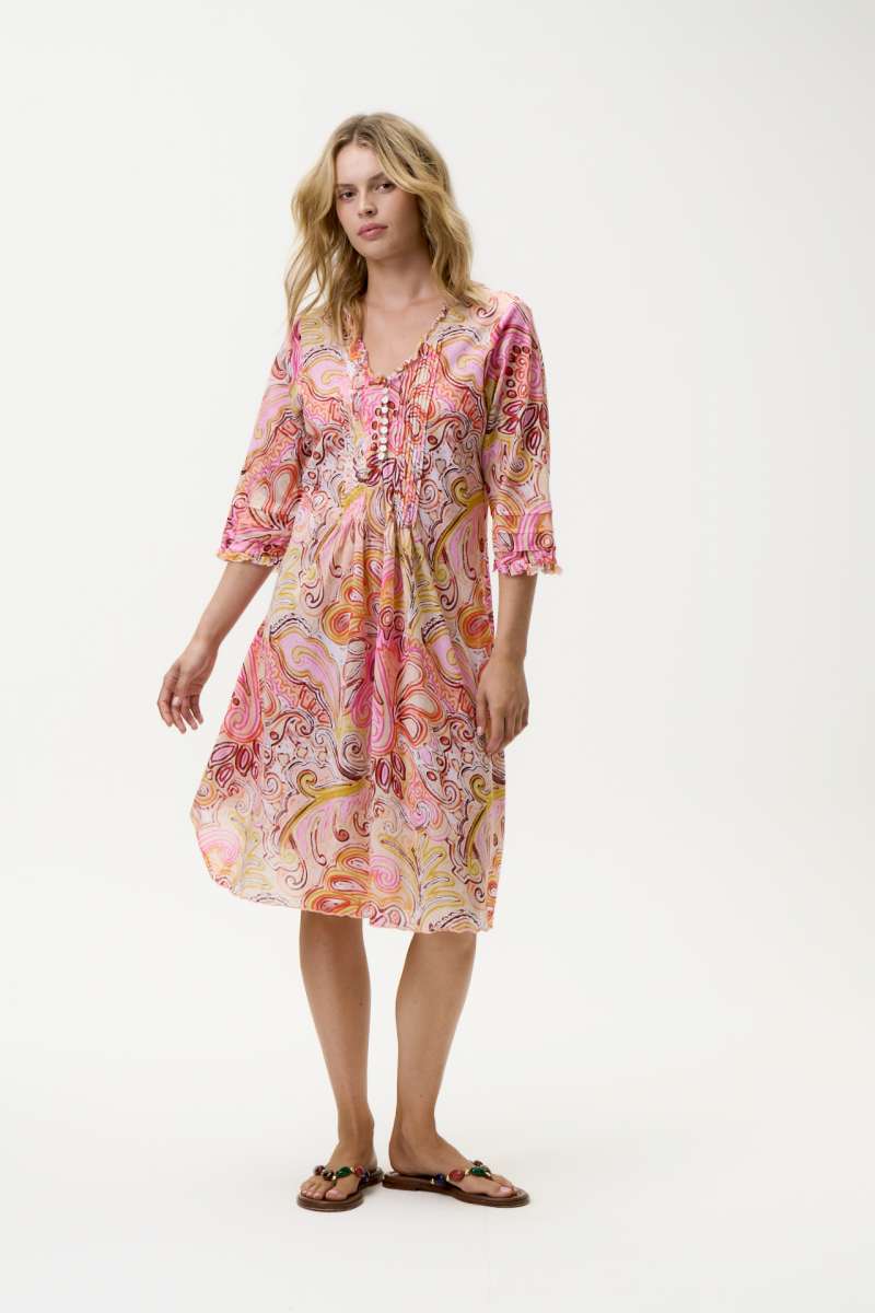 View oneseason Middy Poppy Muscat Multi Swirl