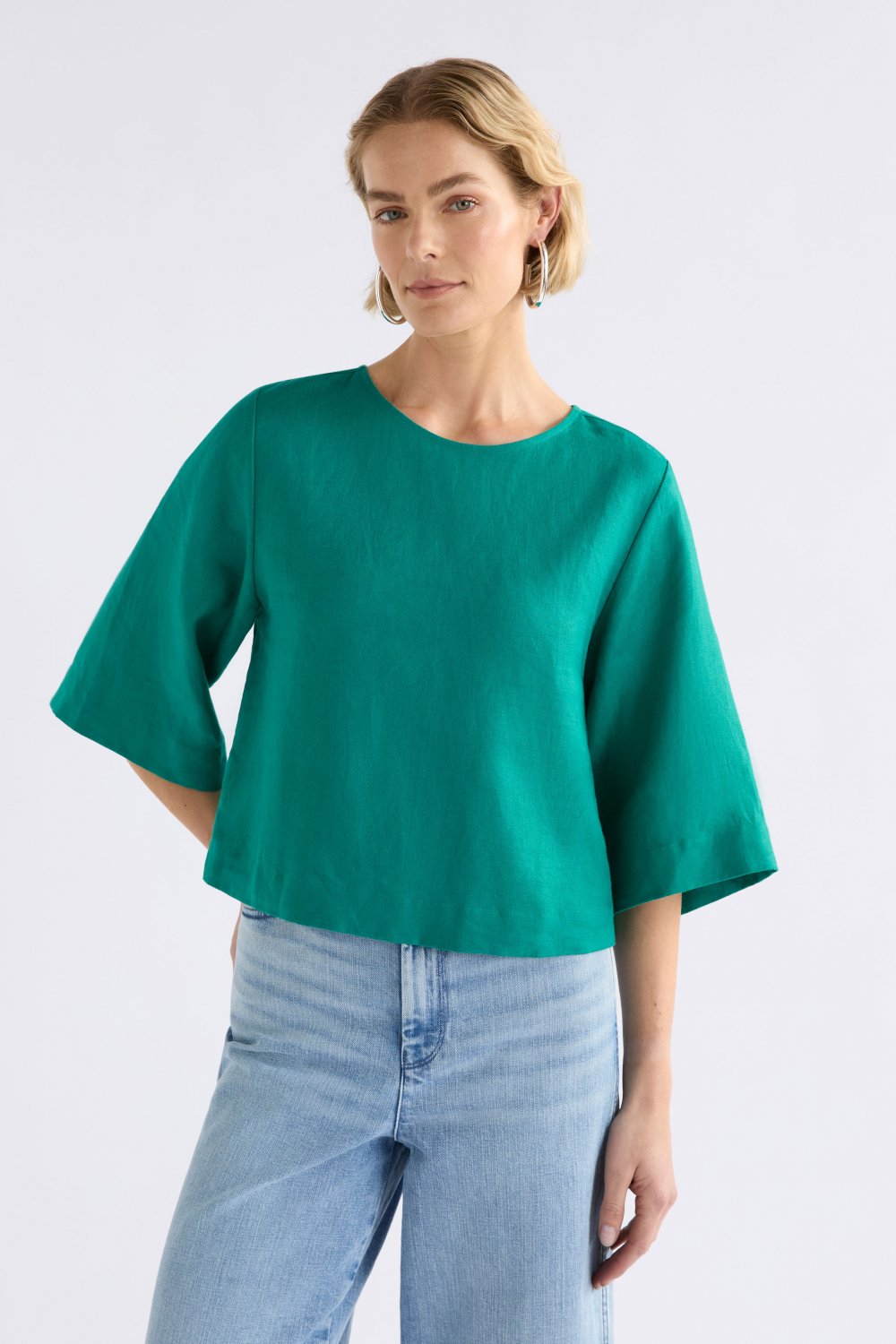 elk-llinen-top-bright-teal 2