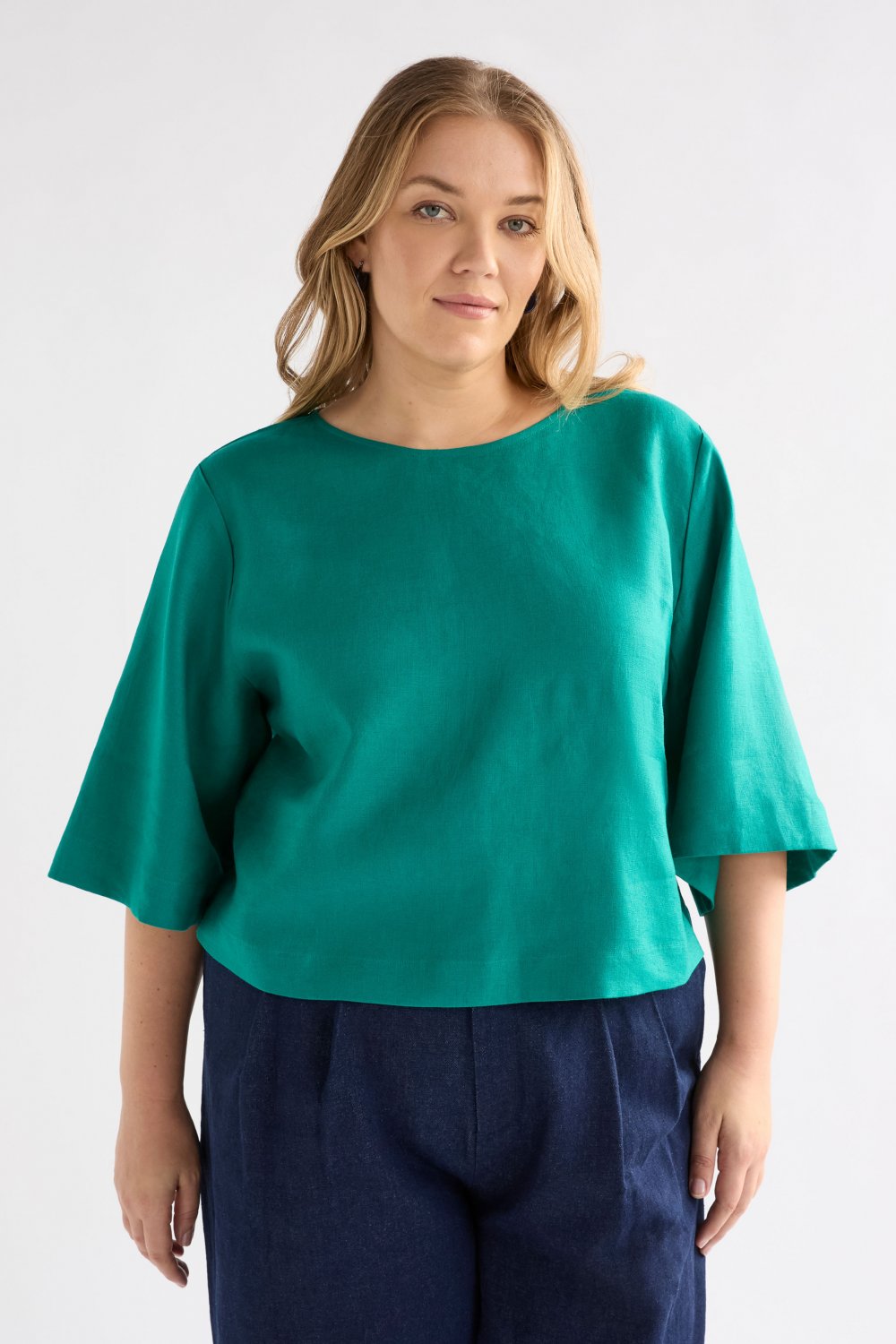 elk-llinen-top-bright-teal 6