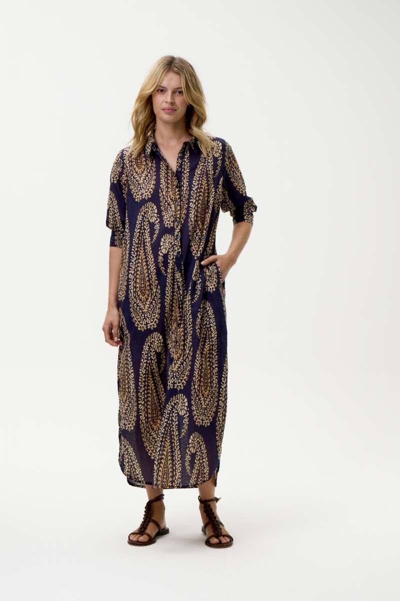 View oneseason Daisy - Provence Navy Paisley