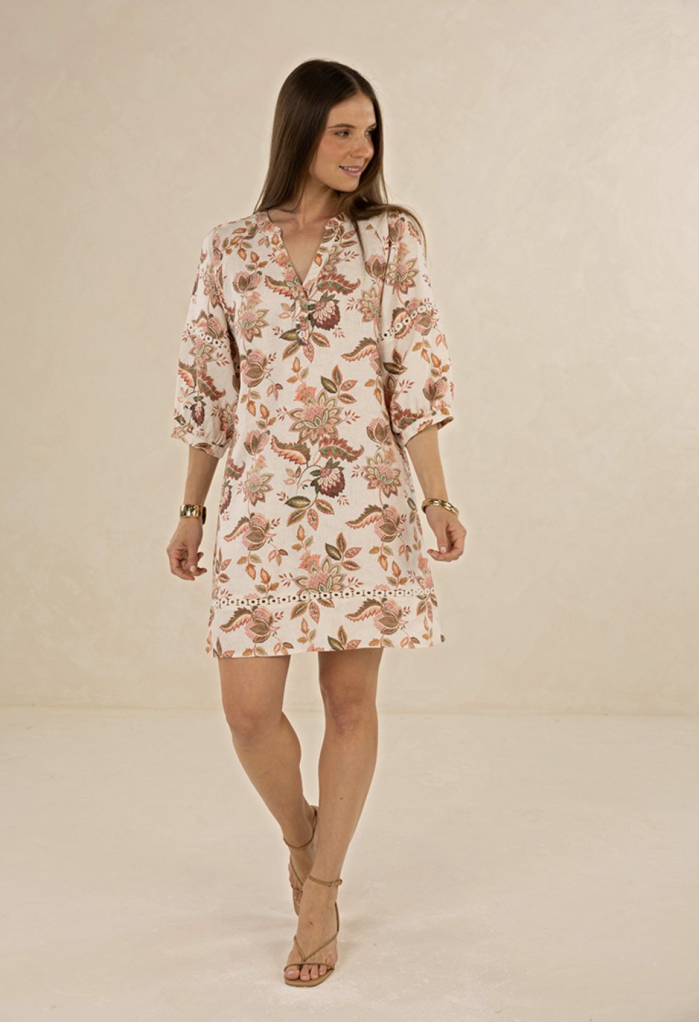 humidity-bohemian-rose-shift-dress 2