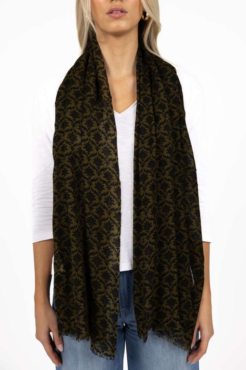 View Humidity Motif Scarf