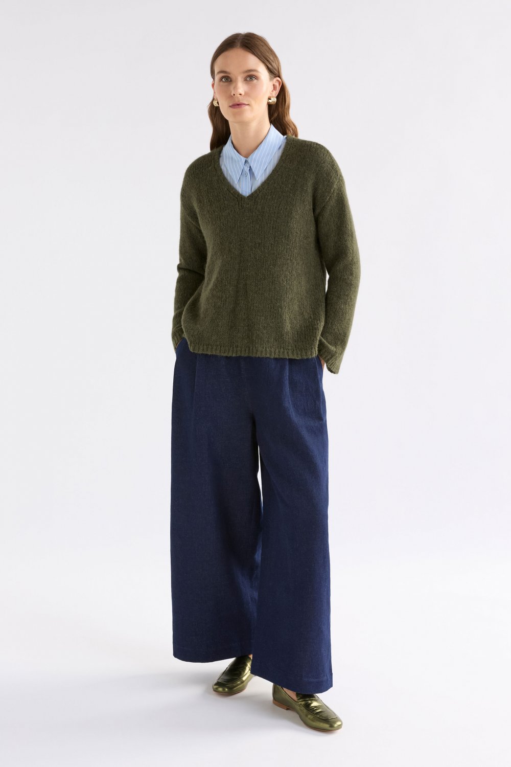 elk-anken-sweater-dark-olive 4