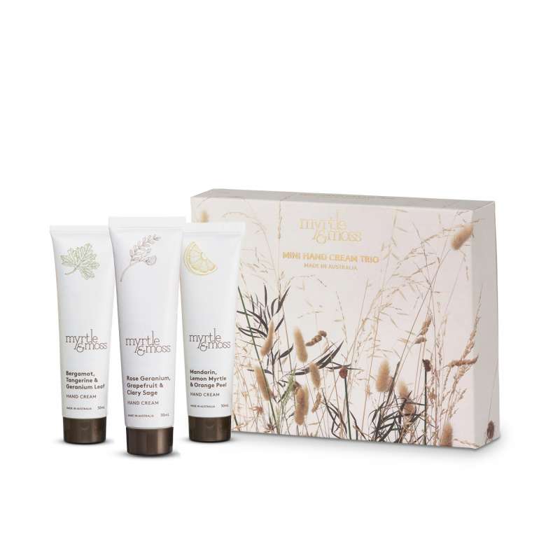 View Myrtle & Moss Mini Hand Cream Trio